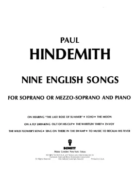 9 English Songs