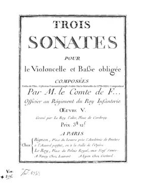 3 Cello Sonatas, Op.5