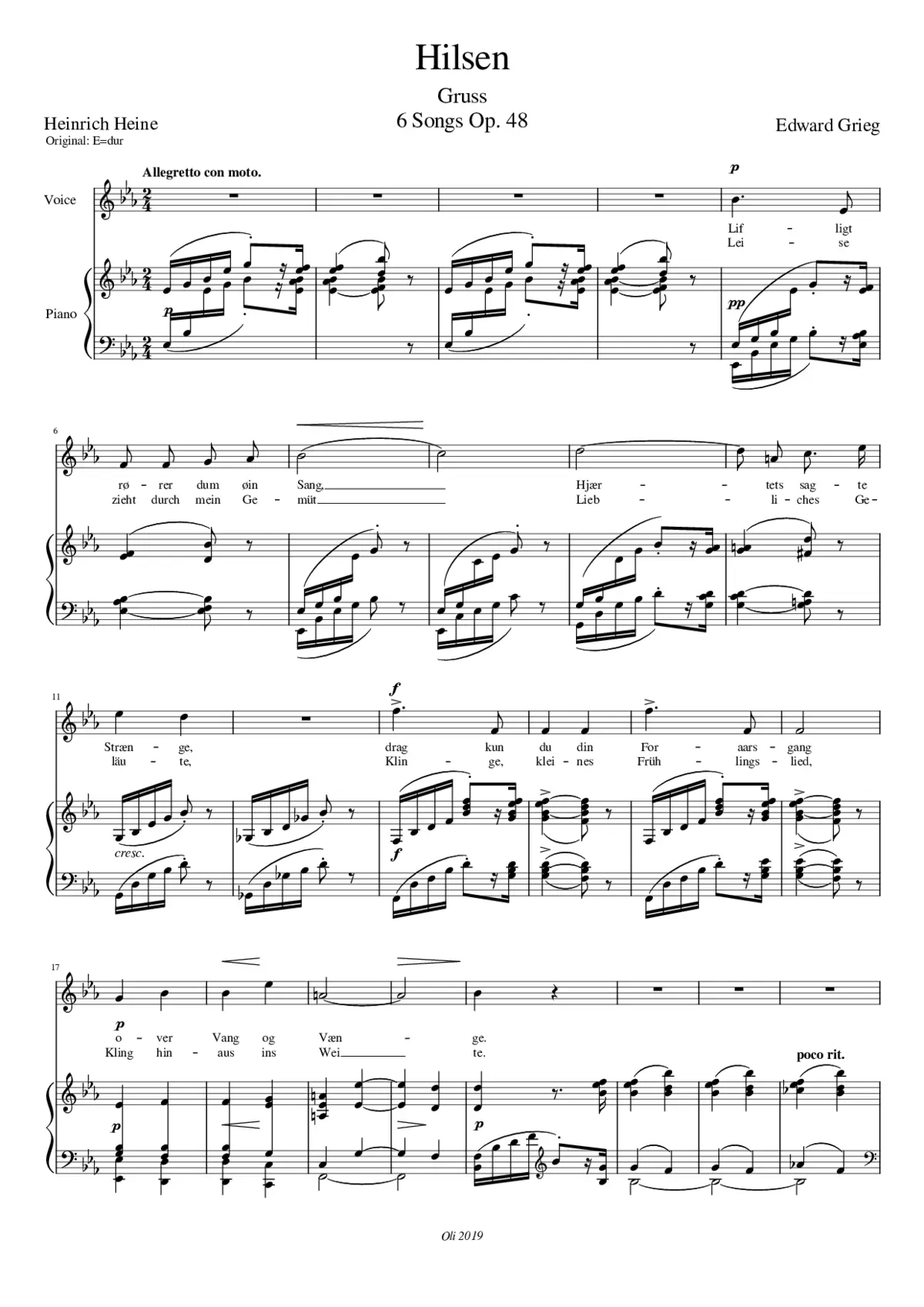 Hilsen (Gruss) - Page 1