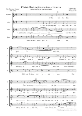 Christe Redemptor omnium, conserva