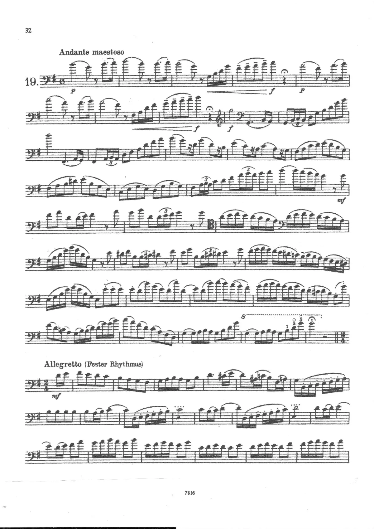25 Etüden für Kontrabass - Page 1