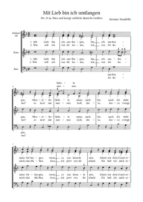 Mit Lieb bin ich umfangen