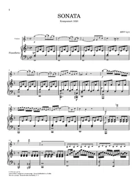 Violin Sonata in F major