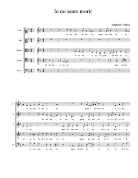 Io mi sento morir