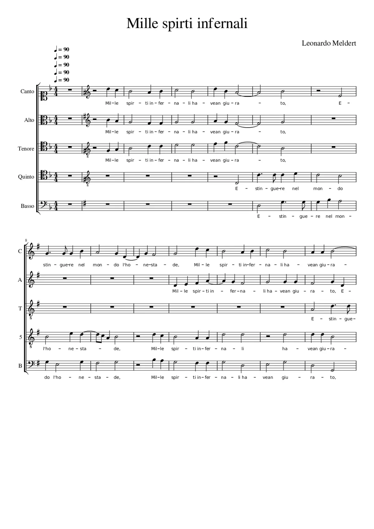 Mille spirti infernali - Page 1