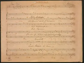 2 Gesänge aus 'Urania'