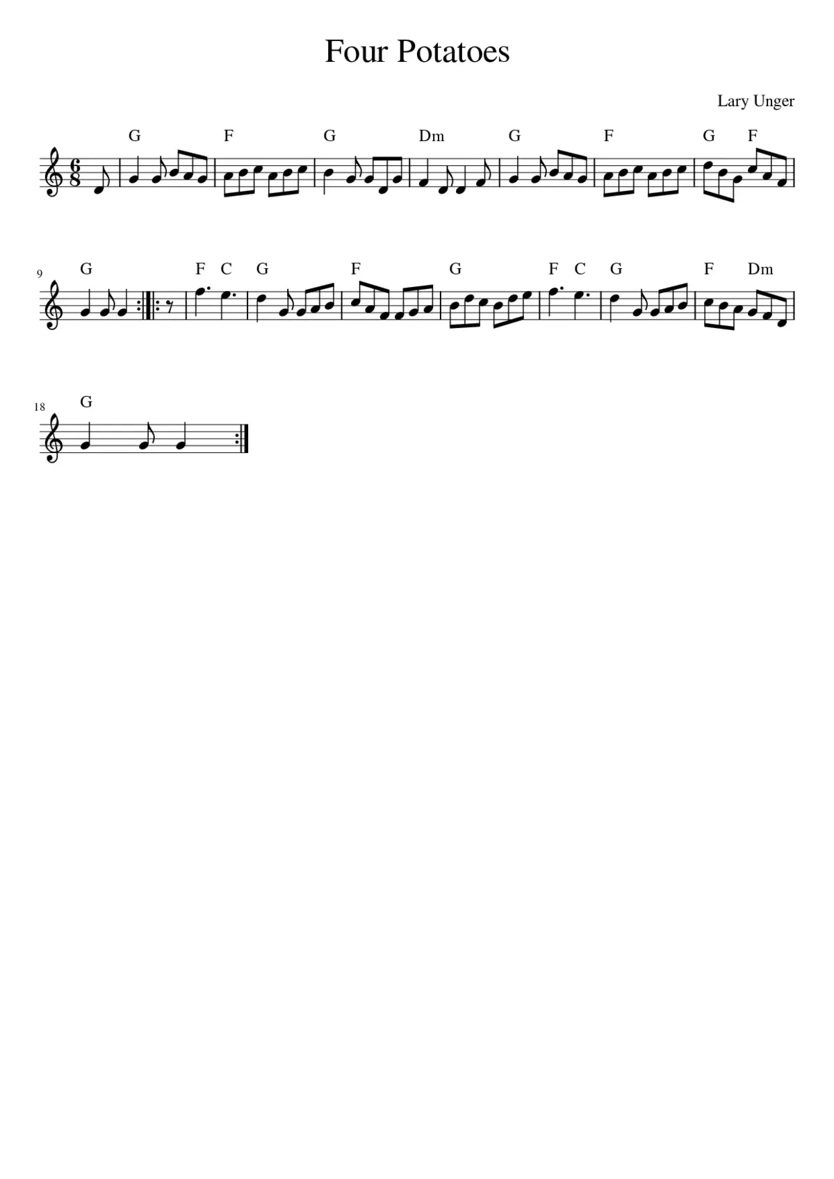 Four Potatoes - Page 1