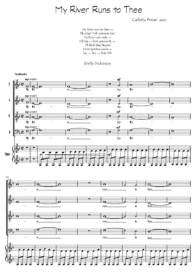 My River runs to thee