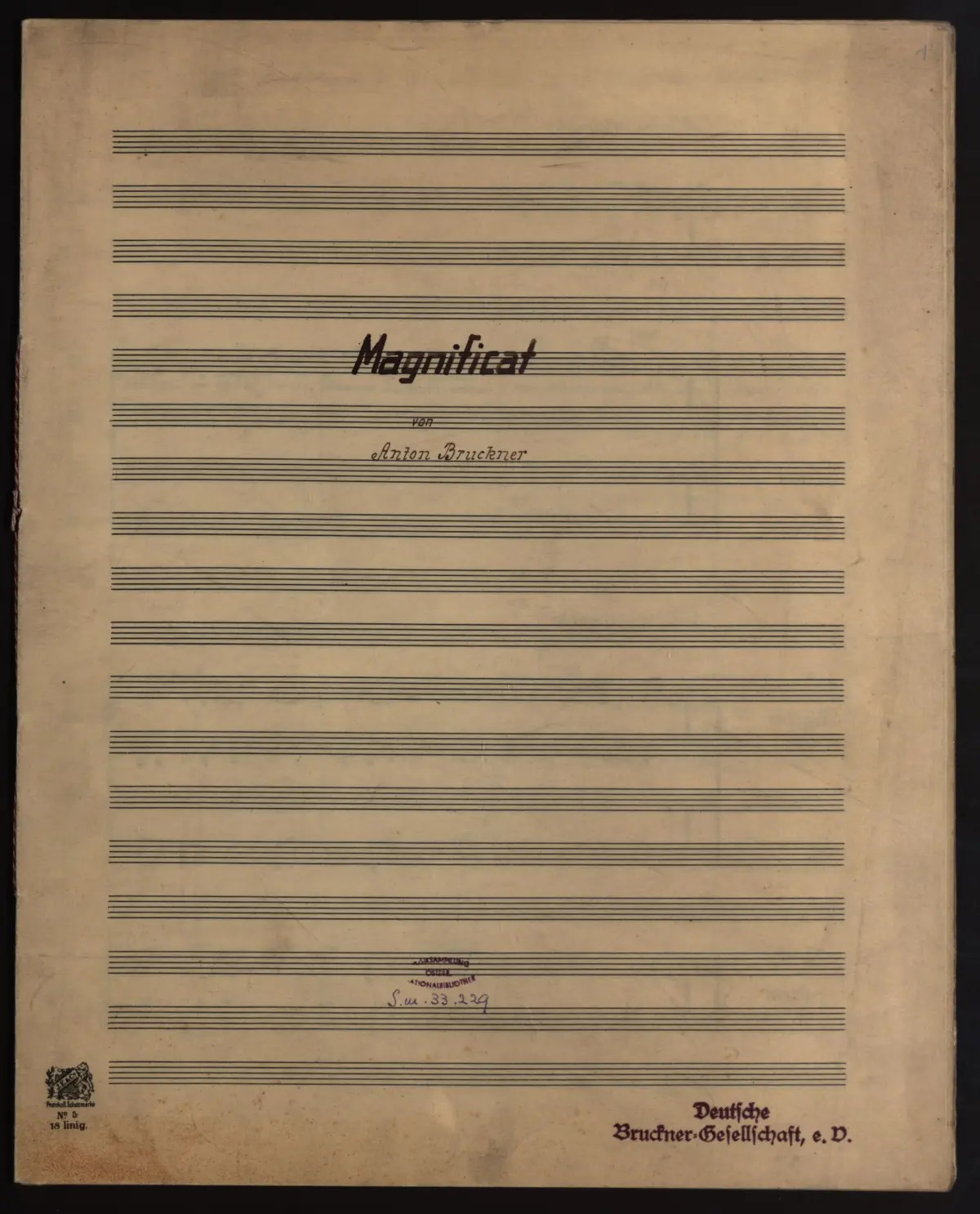 Magnificat - Page 1