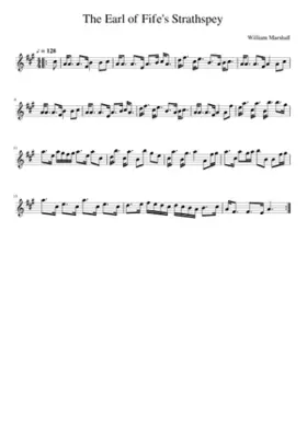 the Earl of Fife's Strathspey