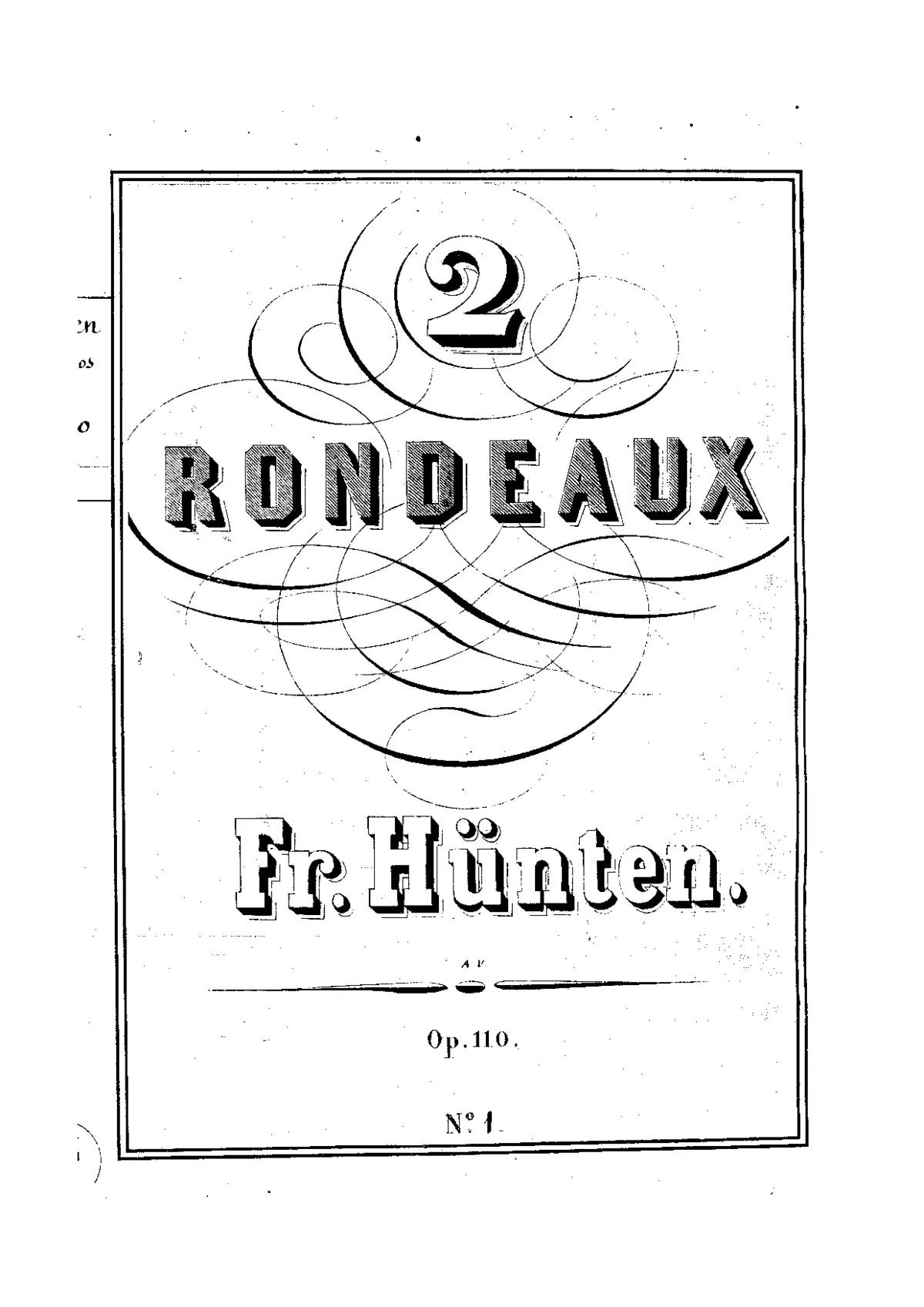 2 Rondeaux - Page 1