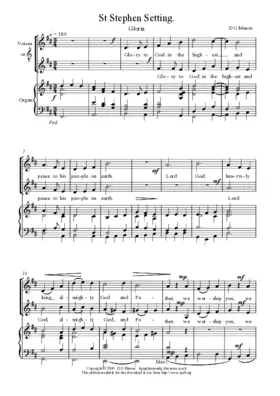 Mass (St. Stephen Setting)