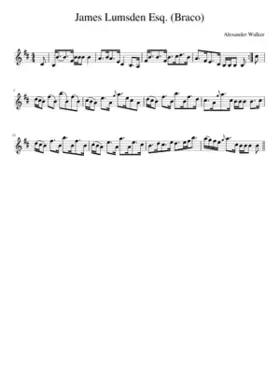 James Lumsden Esq. (Braco)