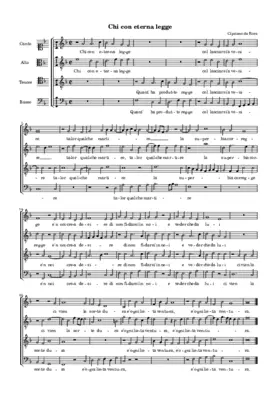 Chi con eterna legge