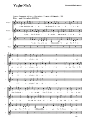 Vaghe Ninfe e Pastori