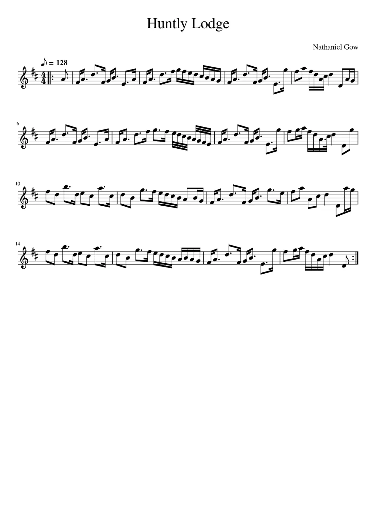 Huntly Lodge - Page 1