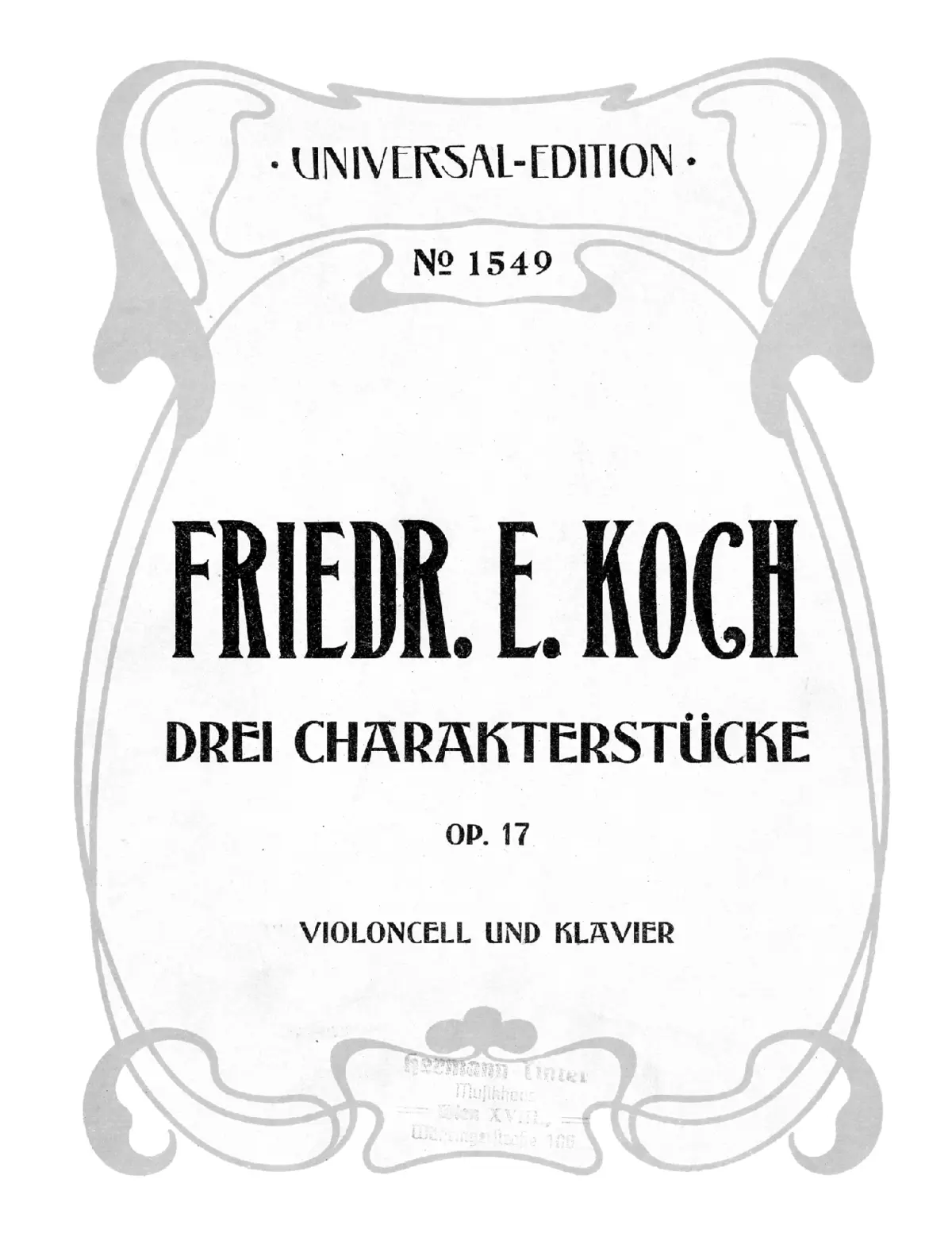3 Charakterstücke - Page 1