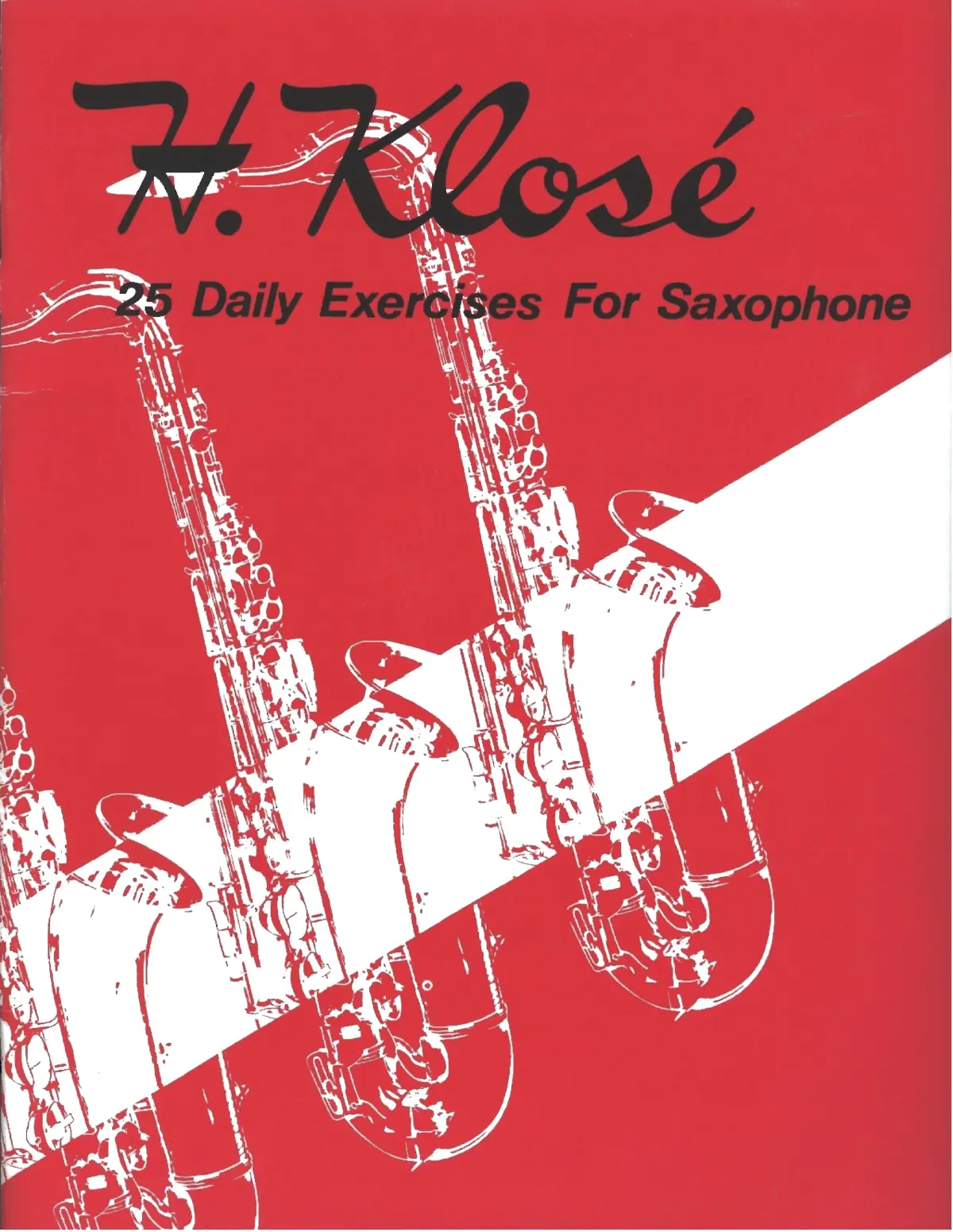 25 Exercices journaliers pour le Saxophone - Page 1