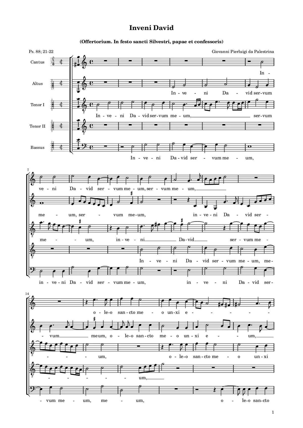Inveni David - Page 1
