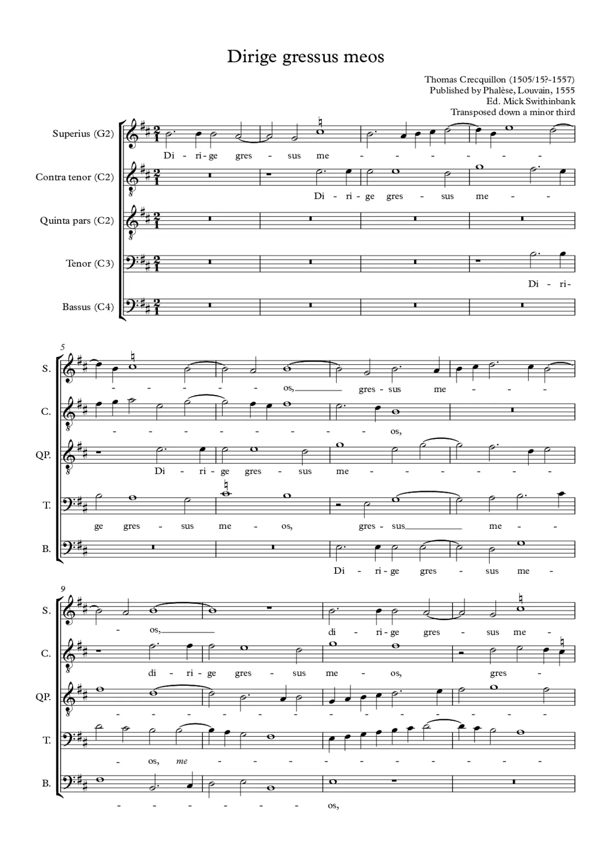 Dirige gressus meos - Page 1