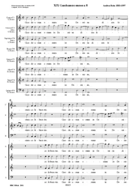 Gaudeamus omnes a 8