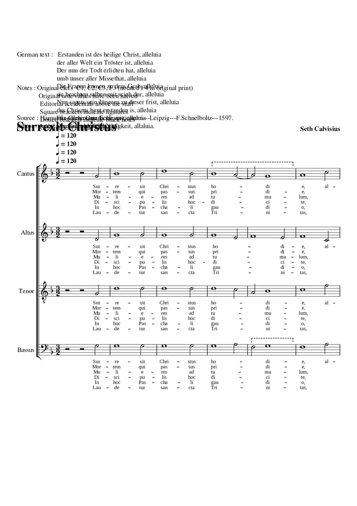Surrexit Christus - Page 1
