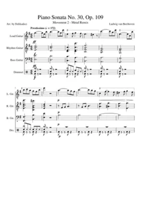 Piano Sonata No.30 Op.109