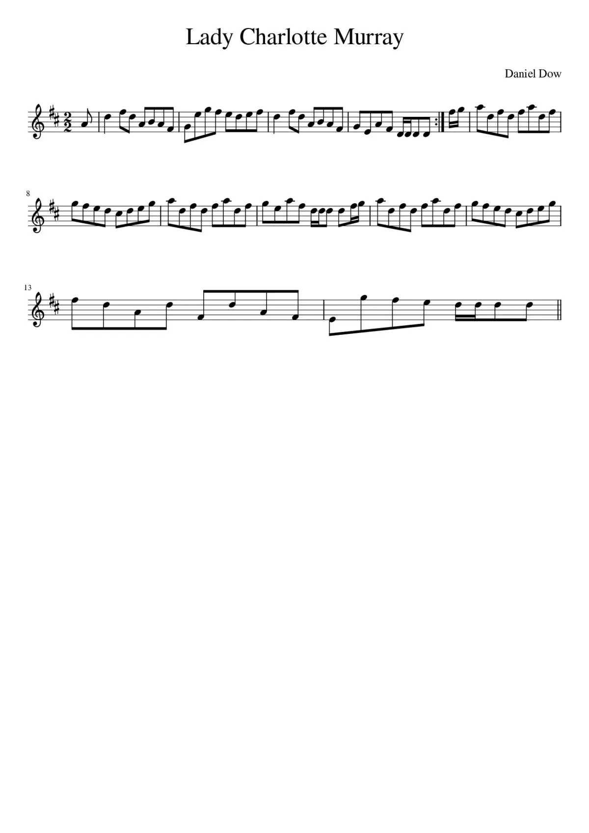 Lady Charlotte Murray - Page 1