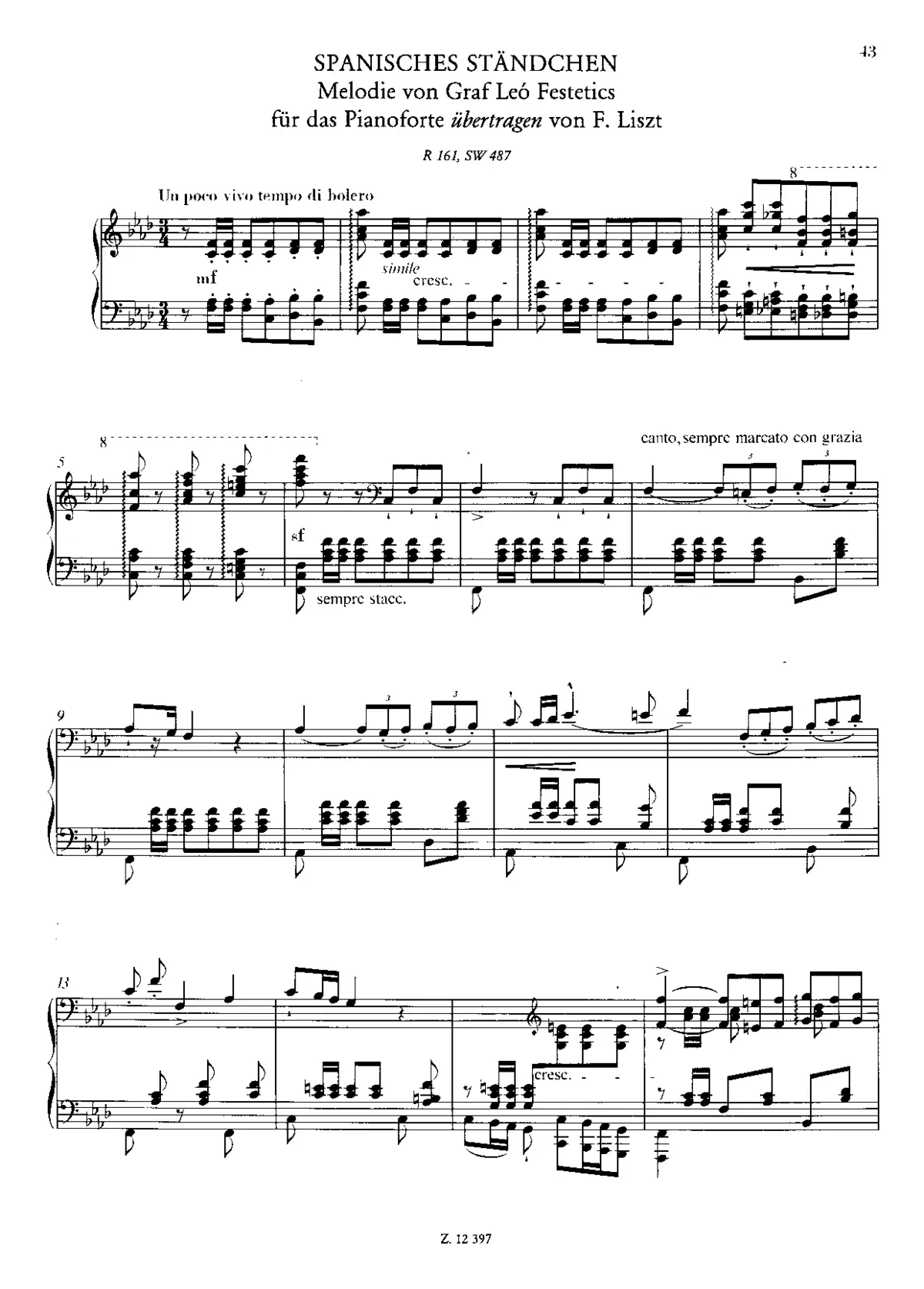 Spanisches Ständchen - Page 1