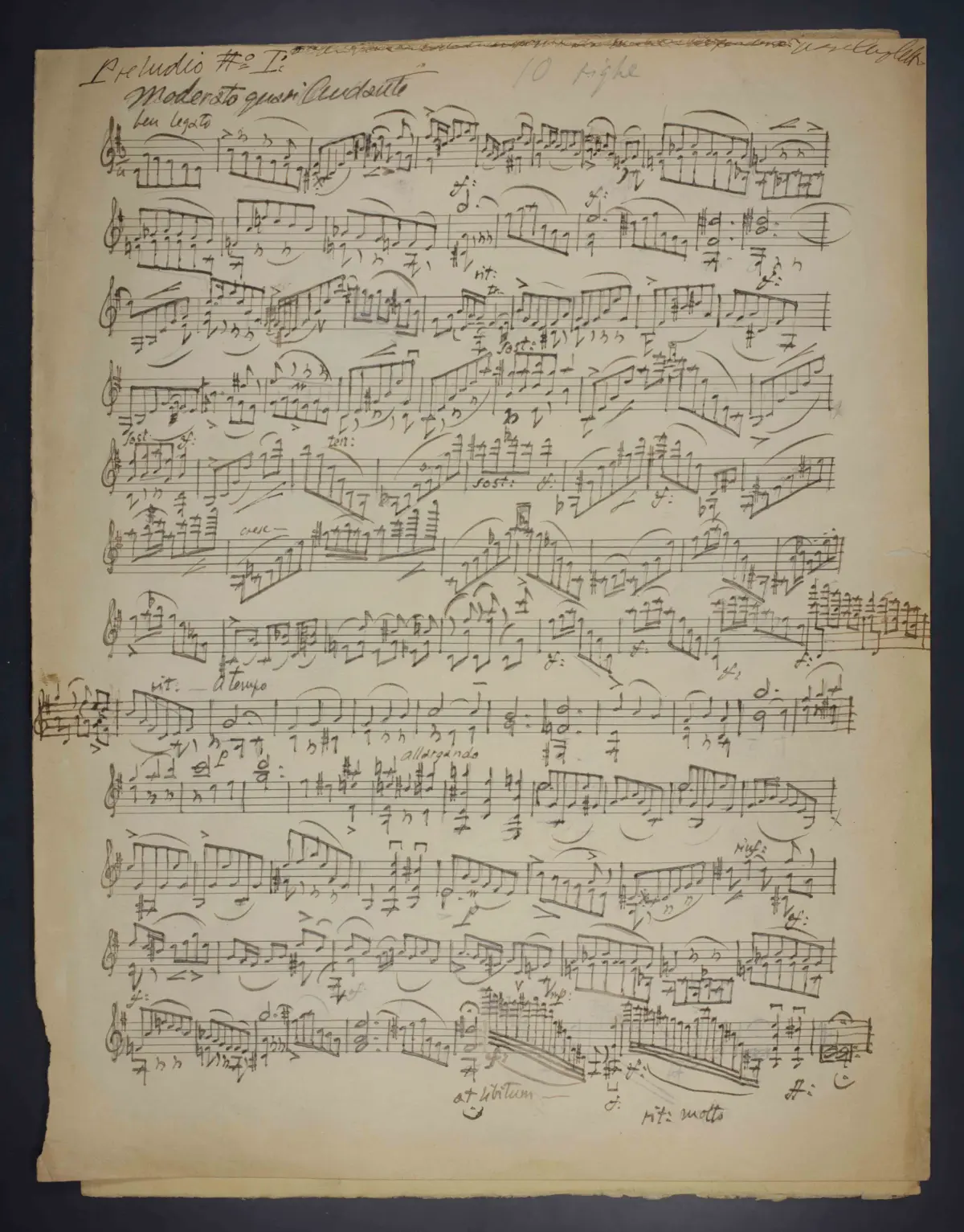 3 Preludes for Solo Violin - Page 1