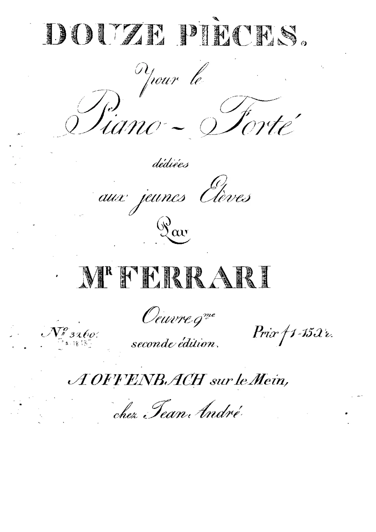 12 Piano Pieces - Page 1