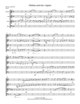 Alleluia Nativitatis gloriosae