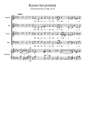 Kristus byl poslušný