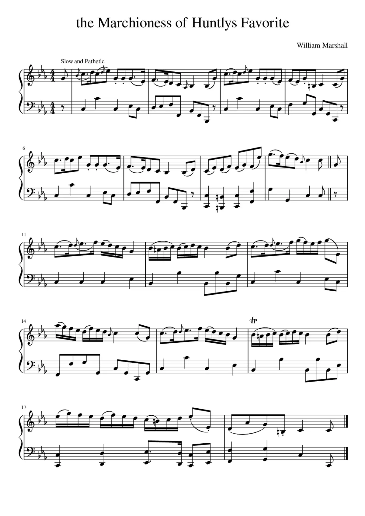 The Marchioness of Huntly - Page 1