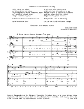 Puer natus est
