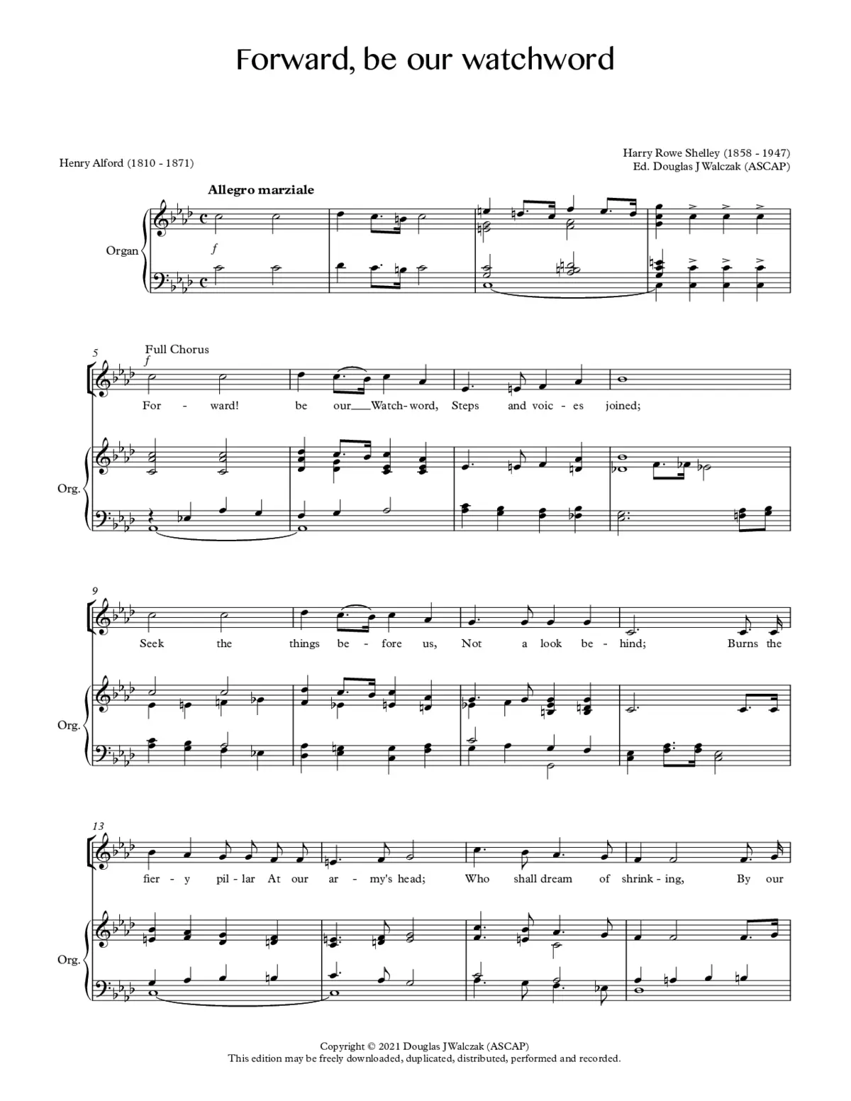 Forward! be our watchword - Page 1
