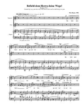 Befiehl dem Herrn deine Wege