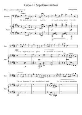 Cupo è il sepolcro e mutolo