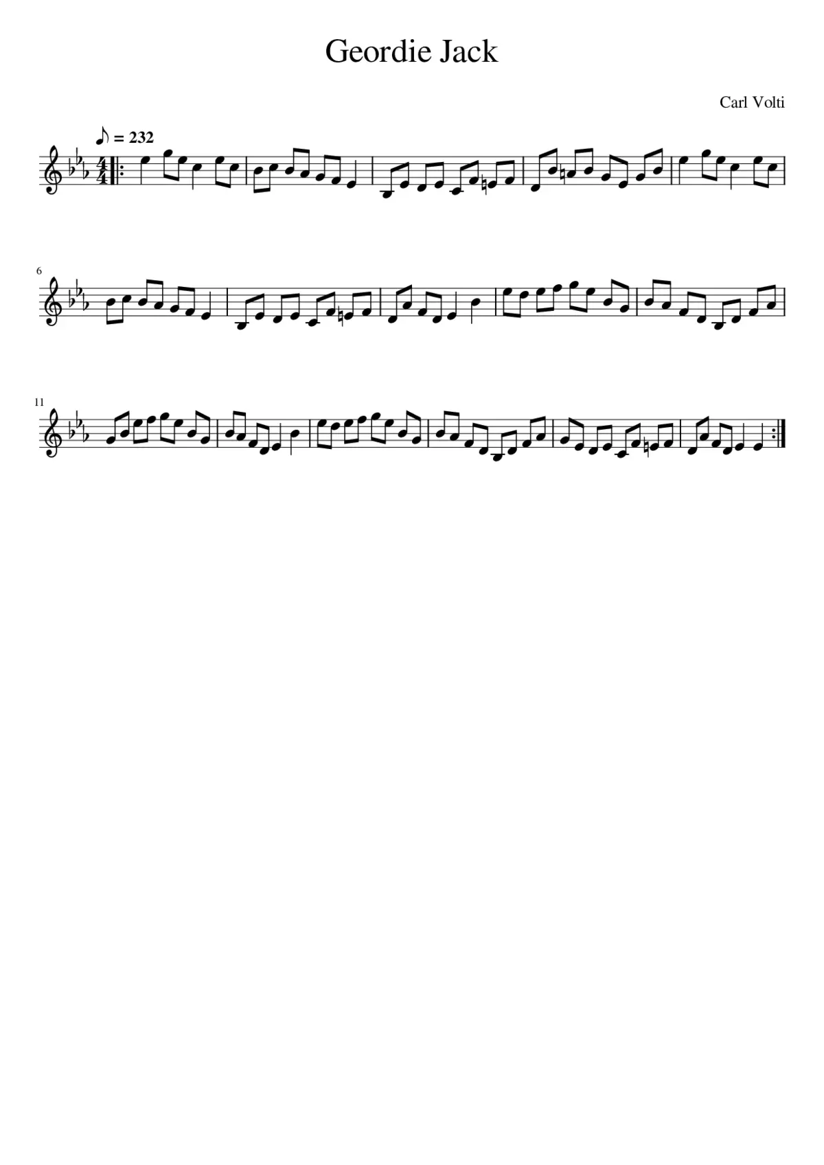 GEORDIE JACK - Page 1