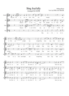 Sing Joyfully - William Byrd