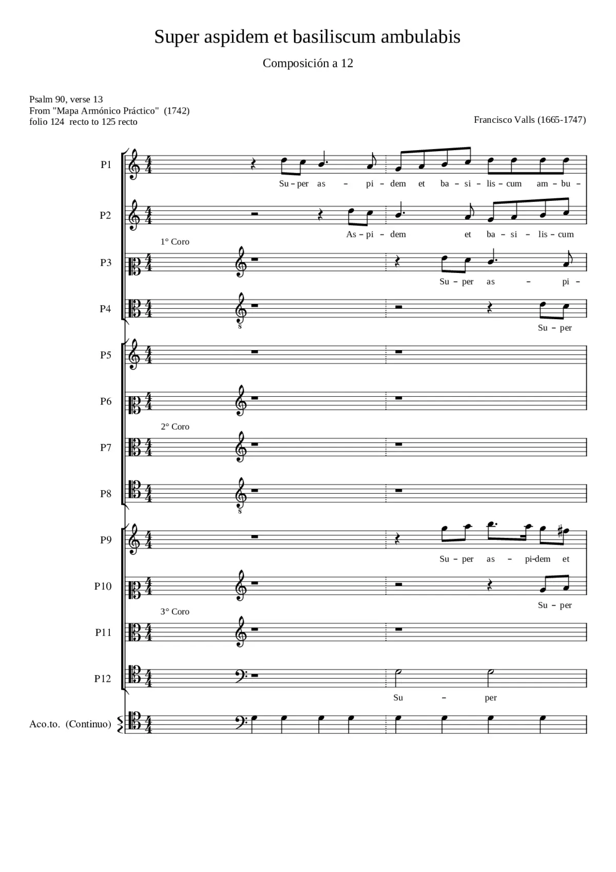 Super aspidem et basiliscum ambulabis - Page 1