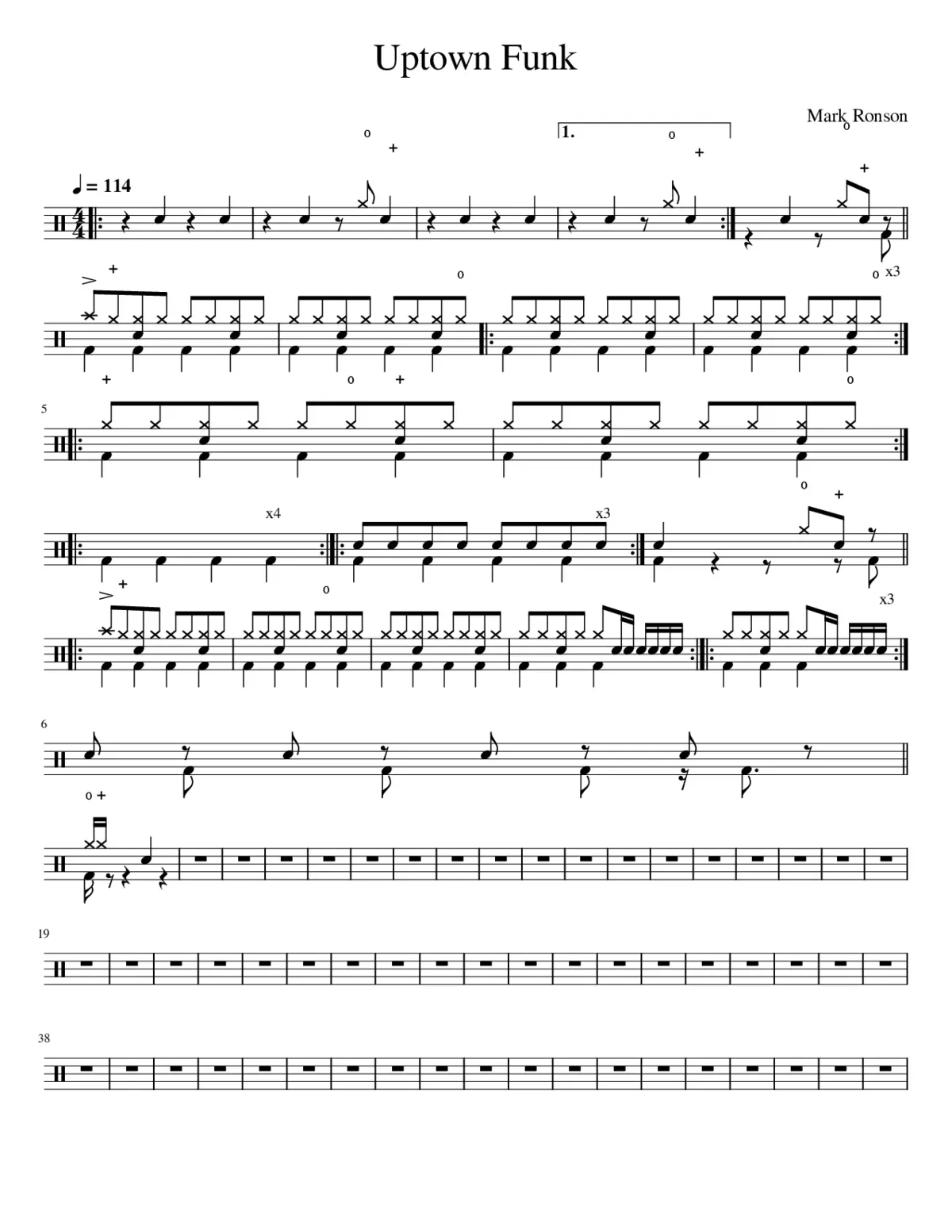 uptown funk - Page 1