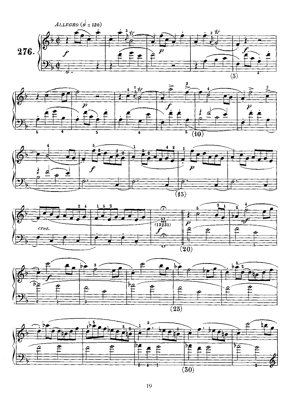 Keyboard Sonata in F major - Page 1