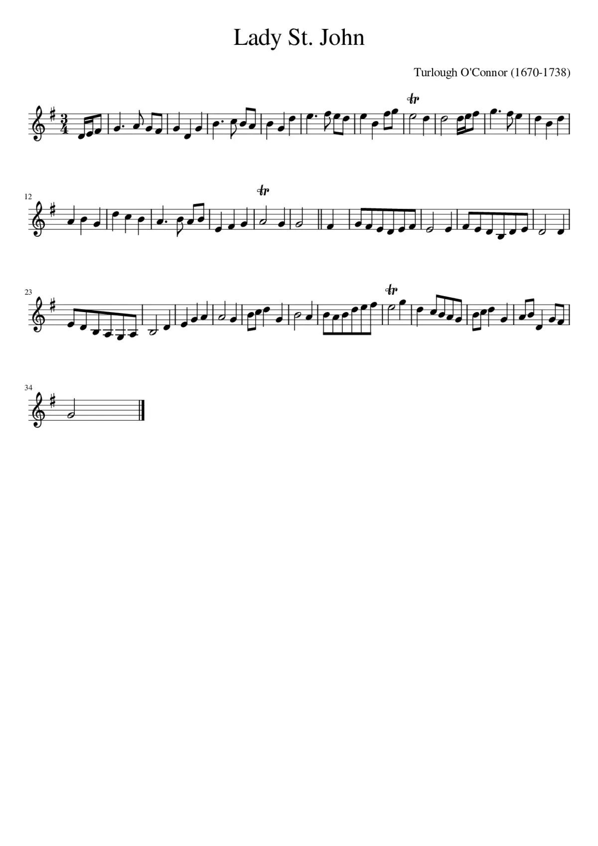 Lady St. John - Page 1