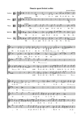 Omnia quae fecisti nobis