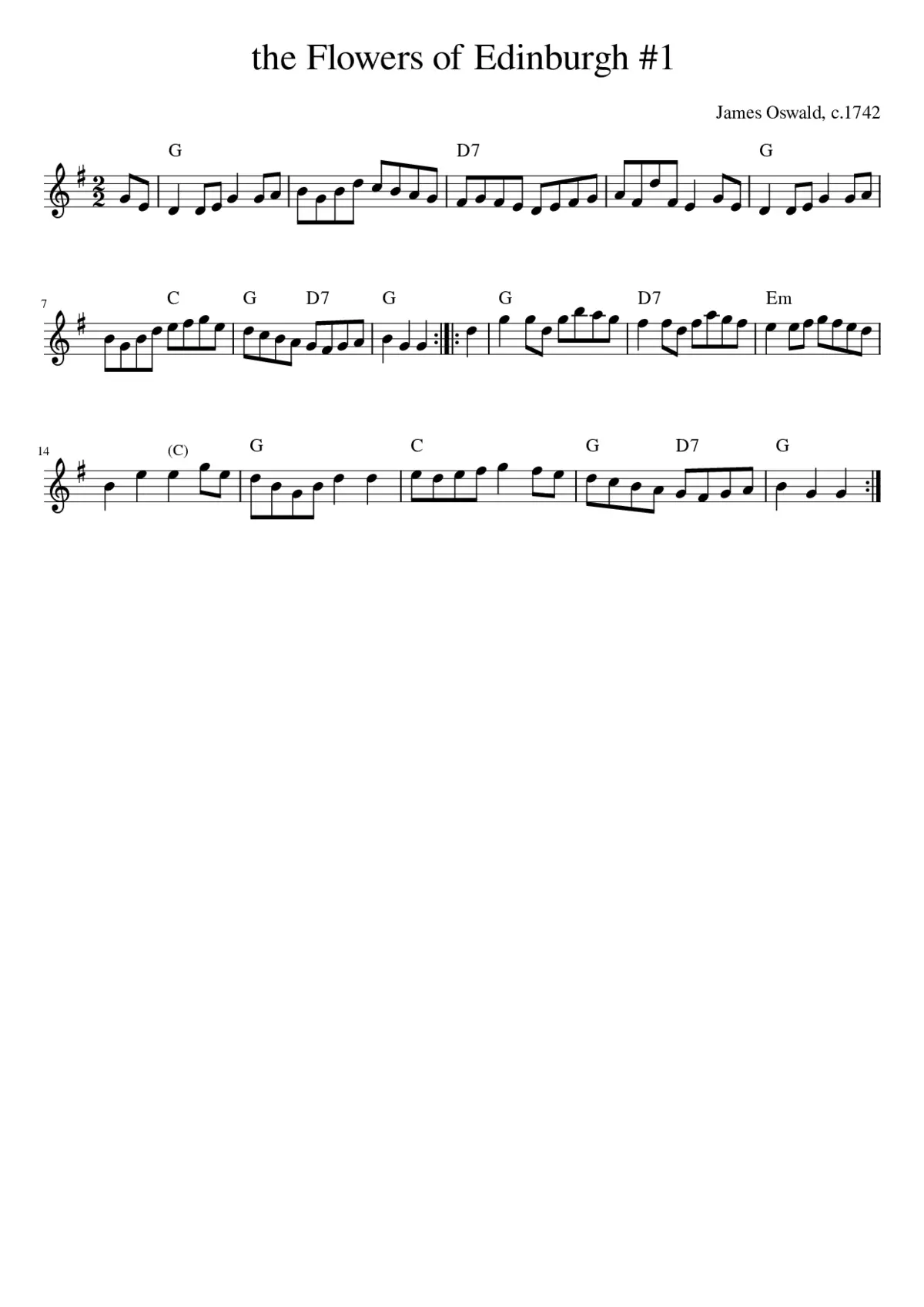 Flowers of Edinburgh - Page 1