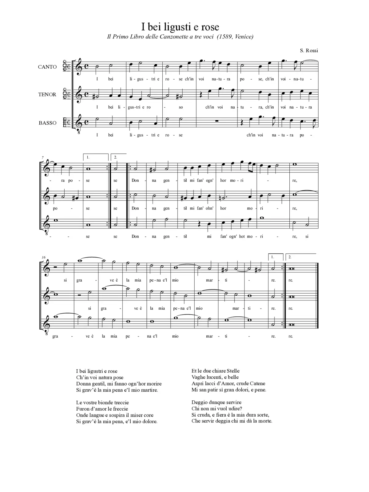 I bei ligustri e rose - Page 1