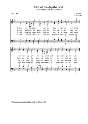 Out of the depths I call