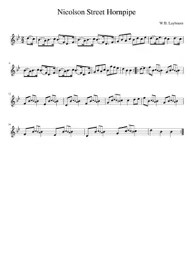 NICOLSON STREET HORNPIPE