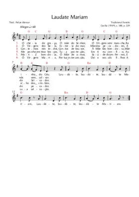 Laudate Mariam
